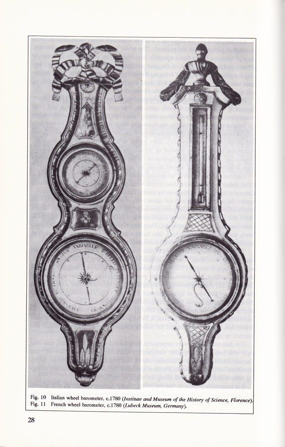 The Italian Influence on English Barometers from 1780 - Edwin Banfield