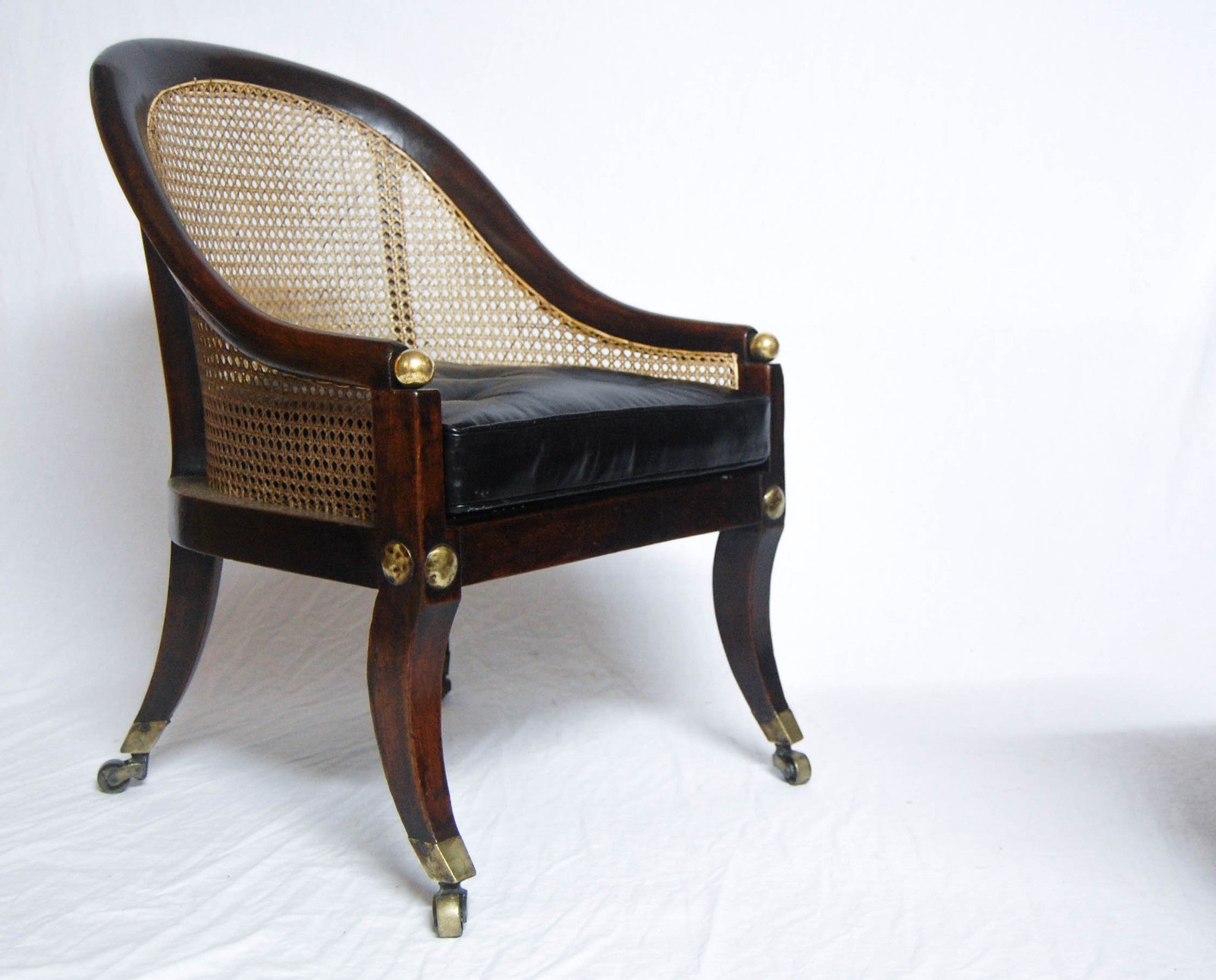 Regency best sale bergere chair