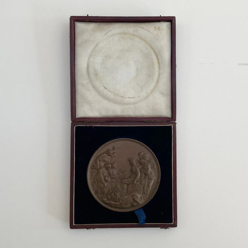 Cased 1862 London International Exhibition Medal for Waterlow & Sons - Bank of England Printers