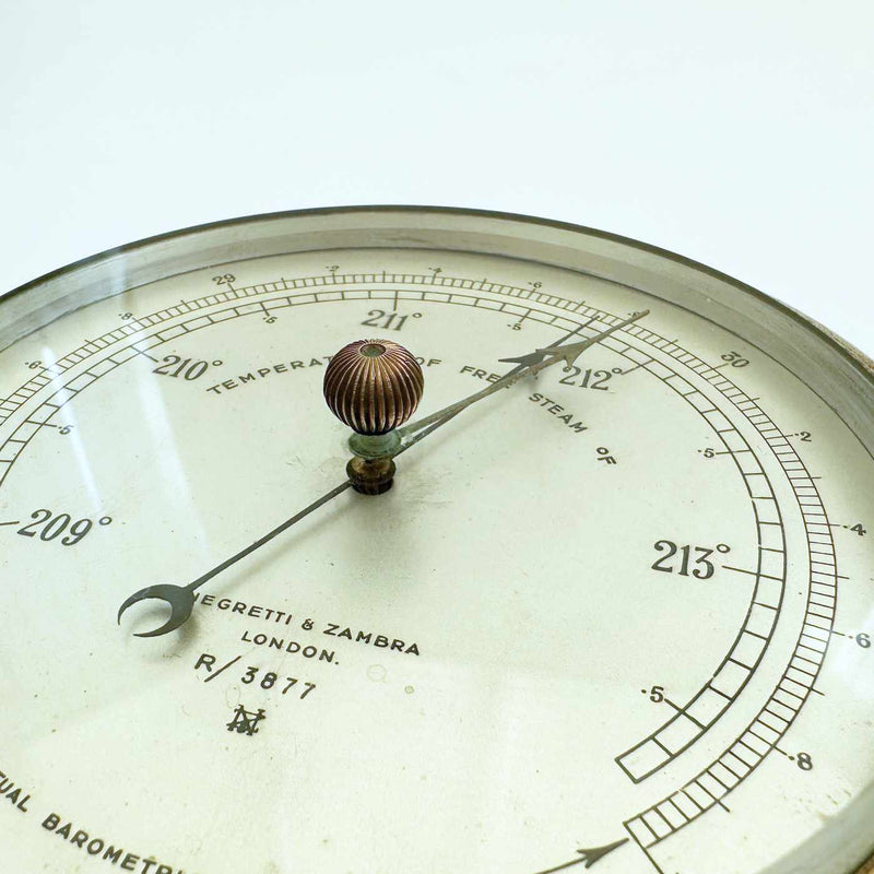 Rare Hypsometer Aneroid Barometer by Negretti & Zambra