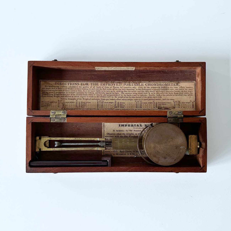 Pre Imperial Act Improved Portable Chondrometer by Robert Brettell Bate ...
