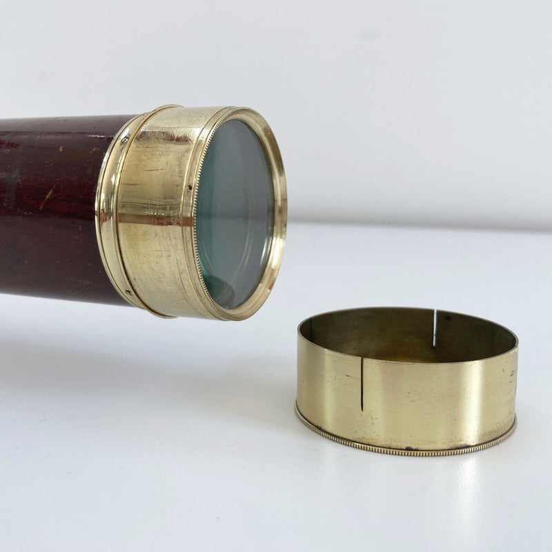 Late Eighteenth Century Three Draw Telescope by Jesse Ramsden in ...