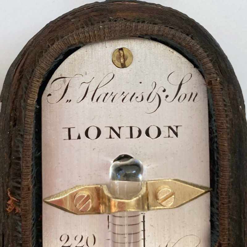 William IV Leather Cased Travel Thermometer by Thomas Harris & Son, London  – Jason Clarke Antiques