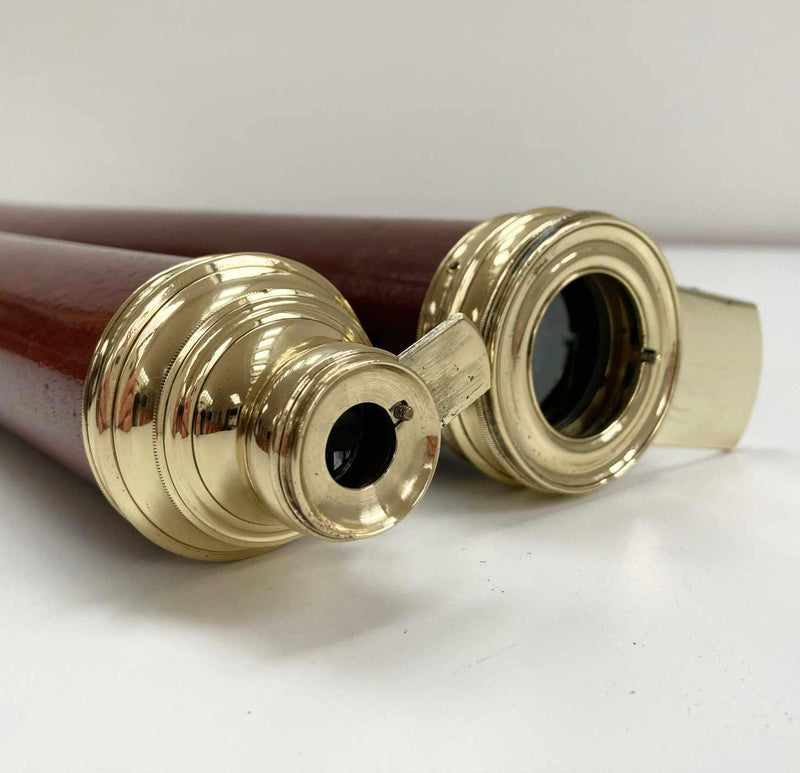 Mid Eighteenth Century Two Part Refracting Telescope by Doallond London - Jason Clarke Antiques