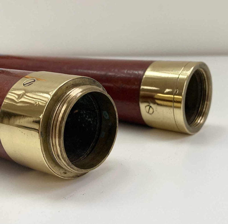 Mid Eighteenth Century Two Part Refracting Telescope by Doallond London - Jason Clarke Antiques