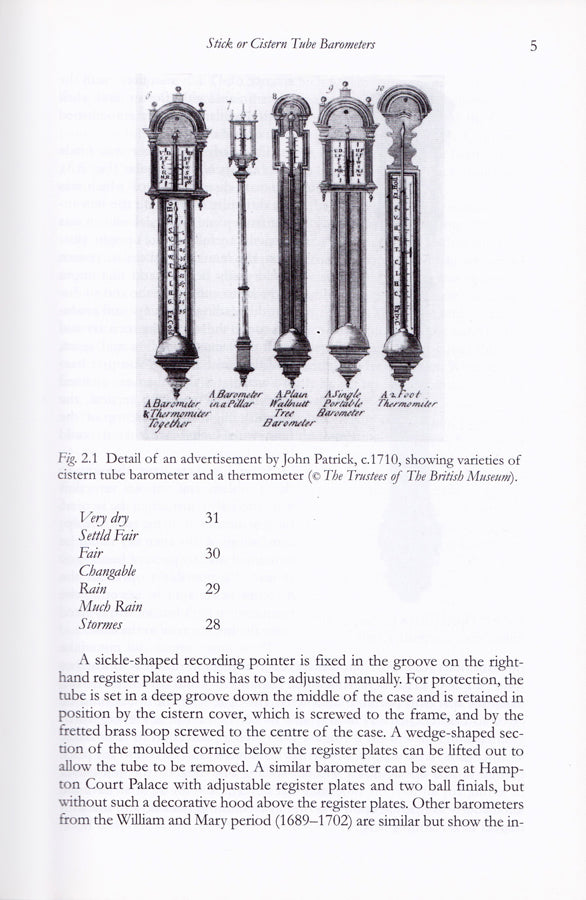 Antique Barometers: An Illustrated Survey (2nd Edition) - Edwin Banfield