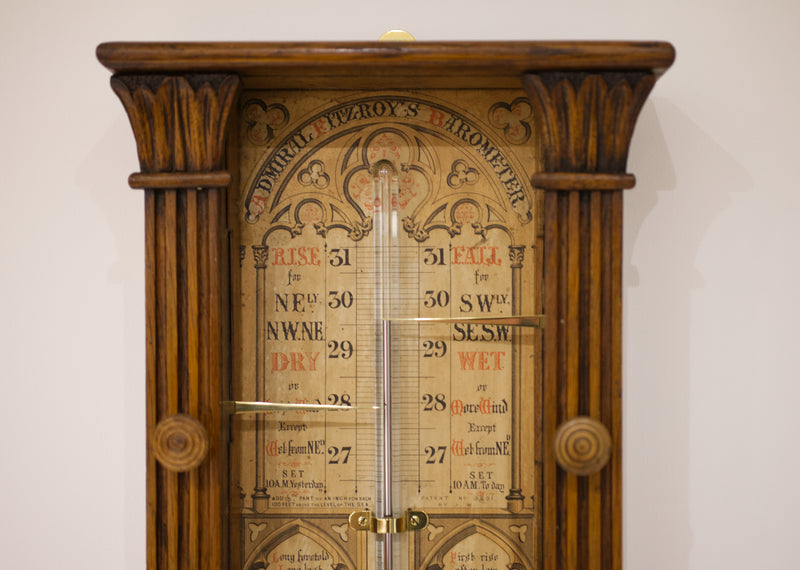 Late Victorian Admiral Fitzroy Barometer by EG Wood of London