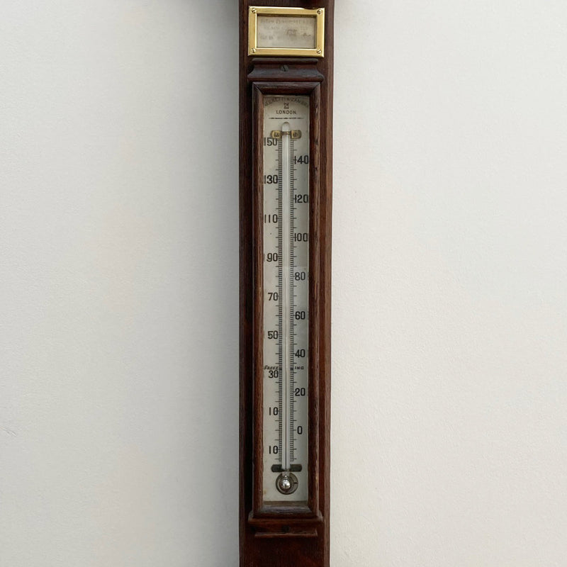 Victorian RNLI Admiral Fitzroy Storm Barometer by Negretti & Zambra London