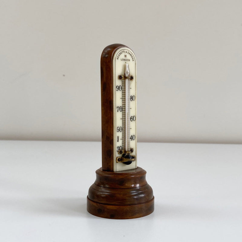 Art Deco Period Bakelite Desk Thermometer by Negretti & Zambra London