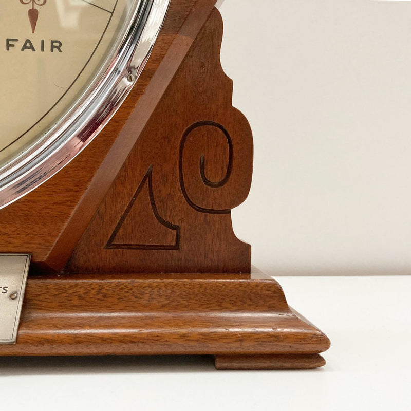 Art Deco Shop Display Aneroid Stormoguide Barometer by Short & Mason
