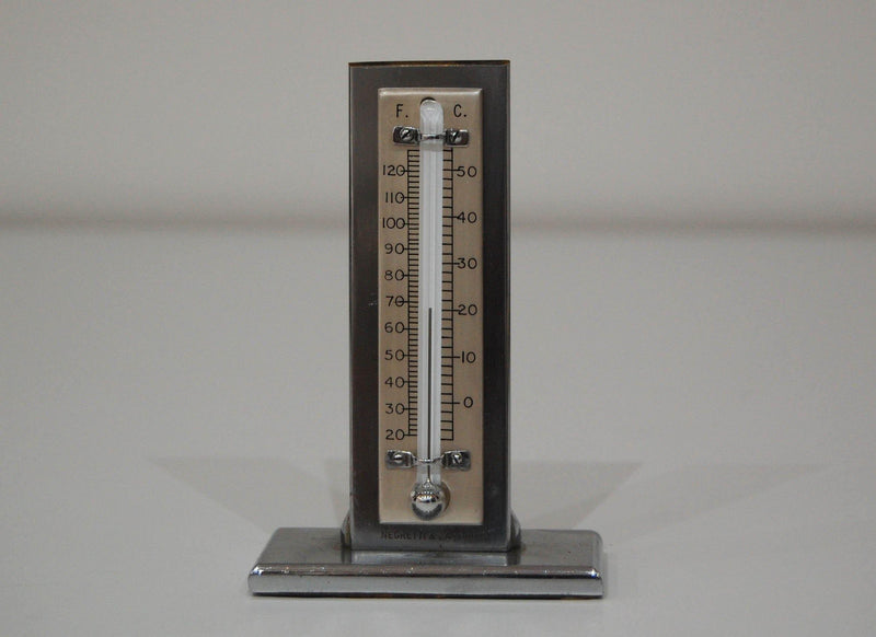 Art Deco Period Desk Thermometer by Negretti & Zambra London