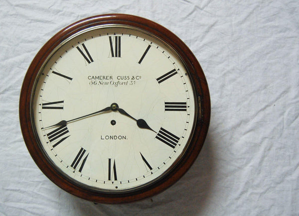 Early Twentieth Century Art Deco Period Wall Clock by Camerer Cuss & Co, London - Jason Clarke Antiques