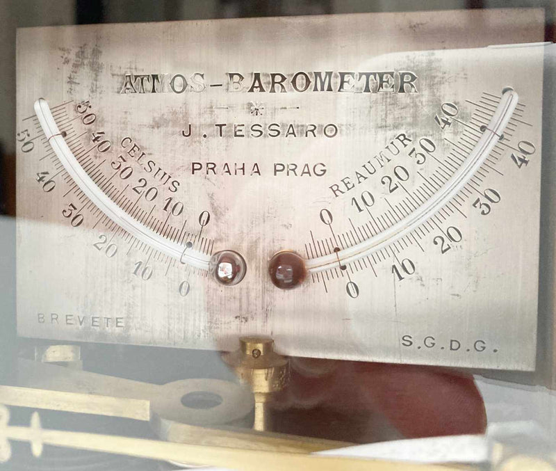 French Victorian Atmos Barometer