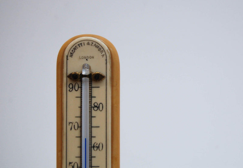 Art Deco Bakelite Desk Thermometer by Negretti & Zambra - Jason Clarke Antiques