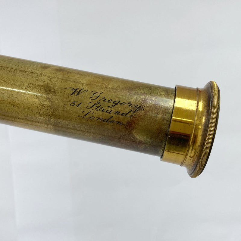Victorian Boer War Period Telescope by Gregory for the Royal Warwickshire Volunteers