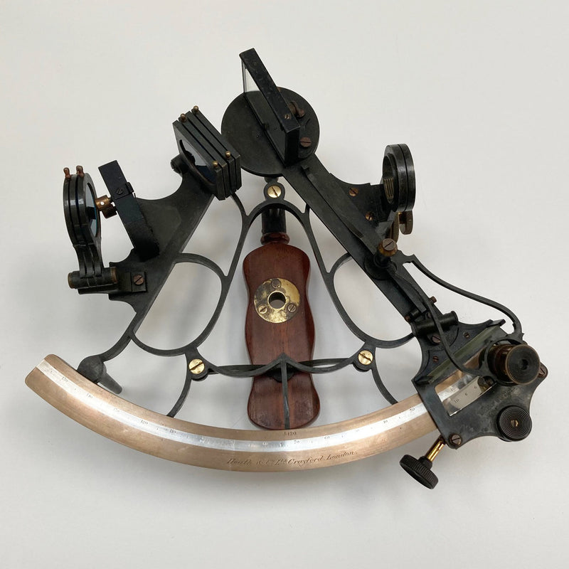 Mark I Bell Pattern Sextant with Full Accessories by Heath & Co of London