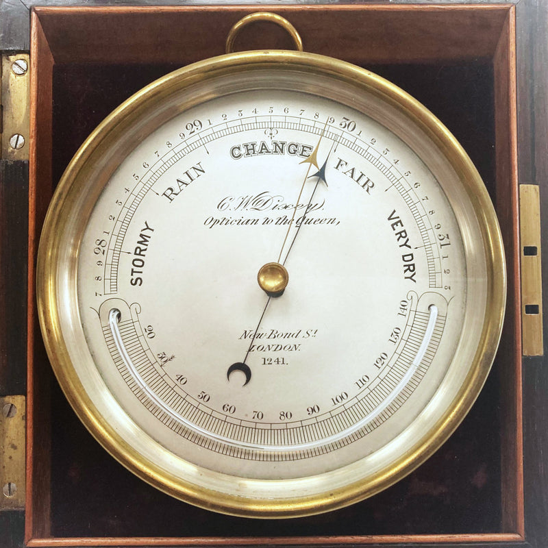 CW Dixey [3 New Bond Street] - Desk thermometer