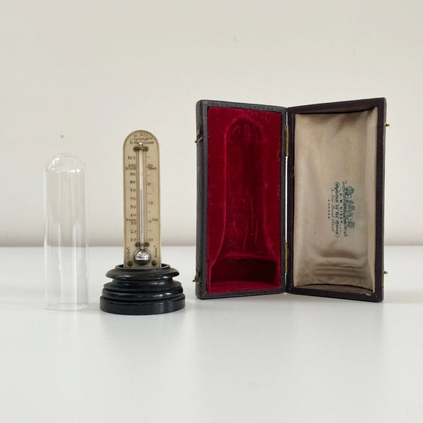 Early Victorian Desk Thermometer By Thomas Buss Of Hatton Garden