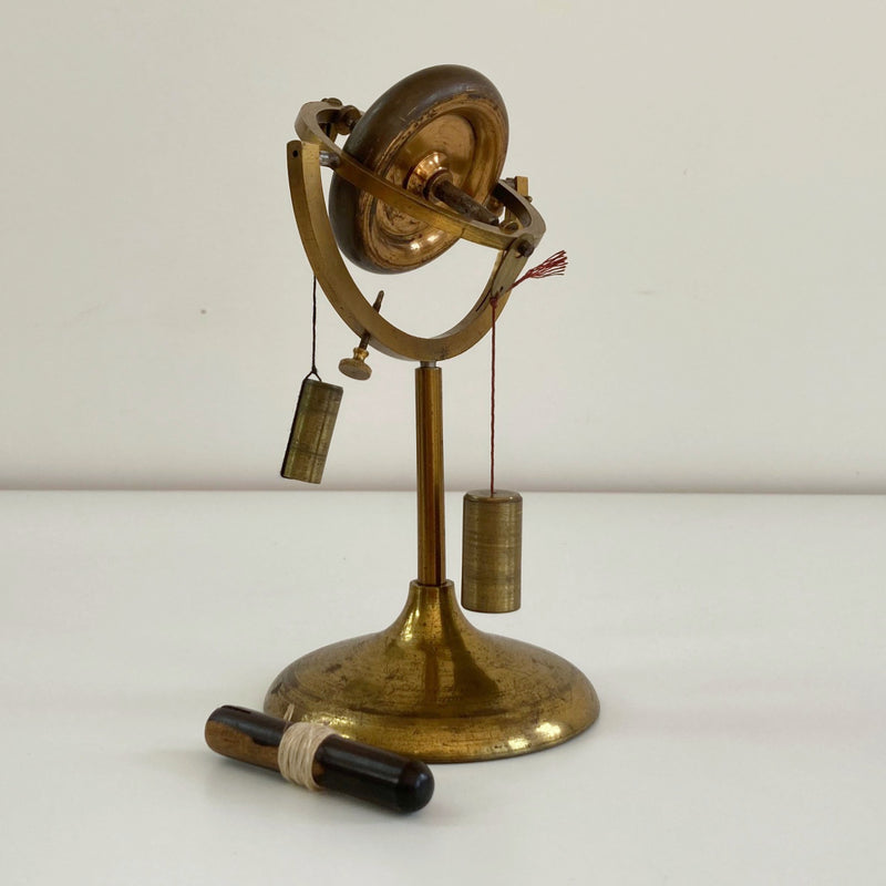Victorian Cased Demonstration Gyroscope by Elliott Brothers London ...