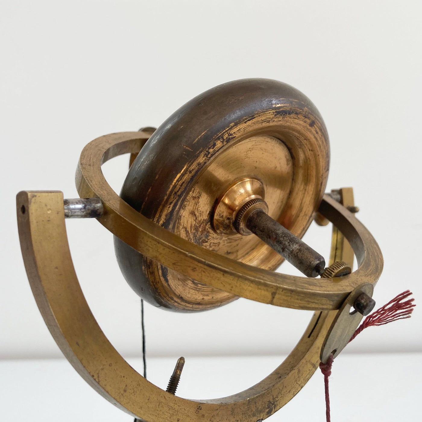 Victorian Cased Demonstration Gyroscope by Elliott Brothers London ...