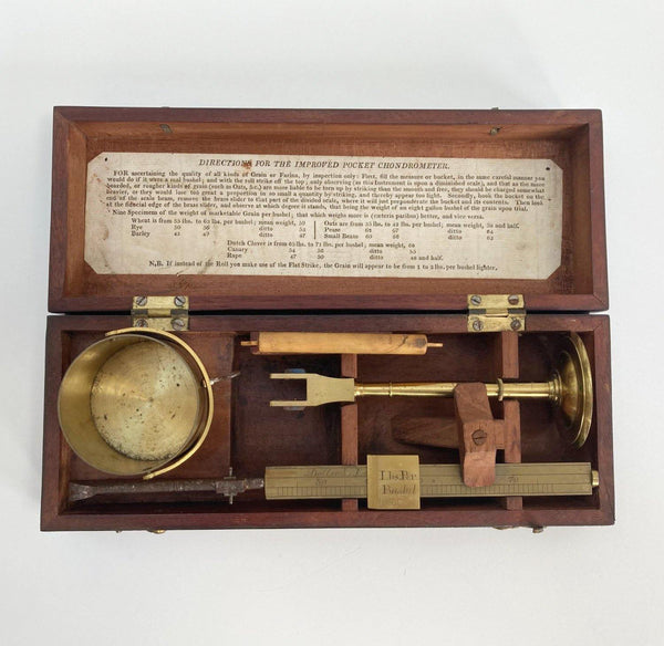 Georgian Chondrometer or Grain Scale by Dollond of London - Jason Clarke Antiques