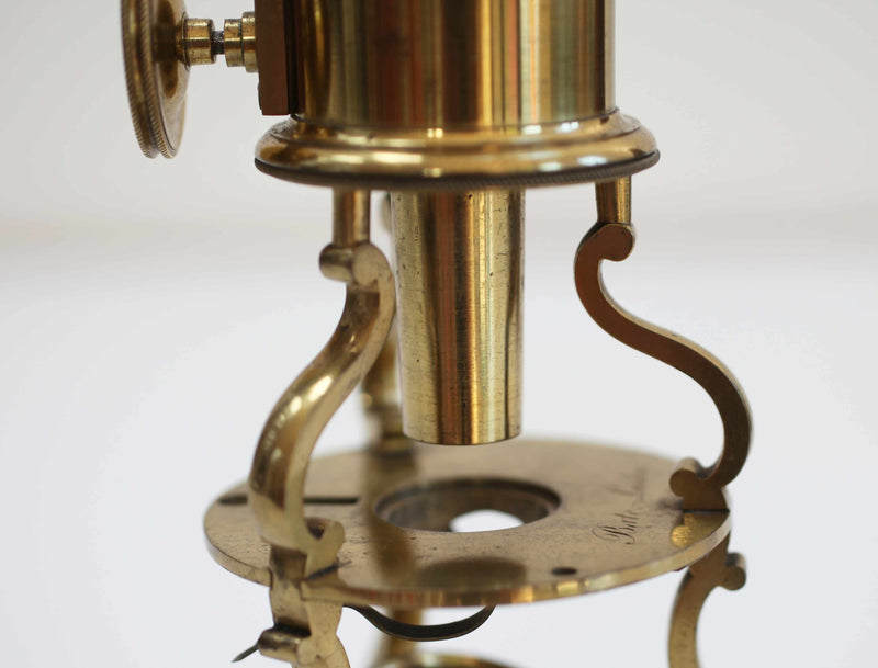 George III Cased Culpeper Type Microscope by Robert Brettell Bate London