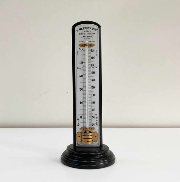 Very Large Victorian Desk Thermometer by W Watson & Sons London