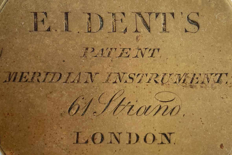 Early Victorian Dipleidoscope by EJ Dent of 61 The Strand London