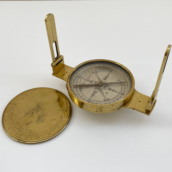 Georgian Miners Dial or Surveyors Dial by Dollond of London