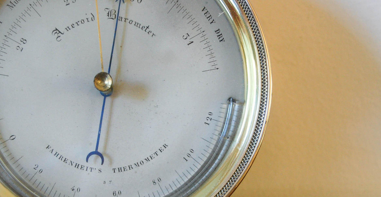 Earliest Known Aneroid Barometer by Lucien Vidi - Serial Number 57