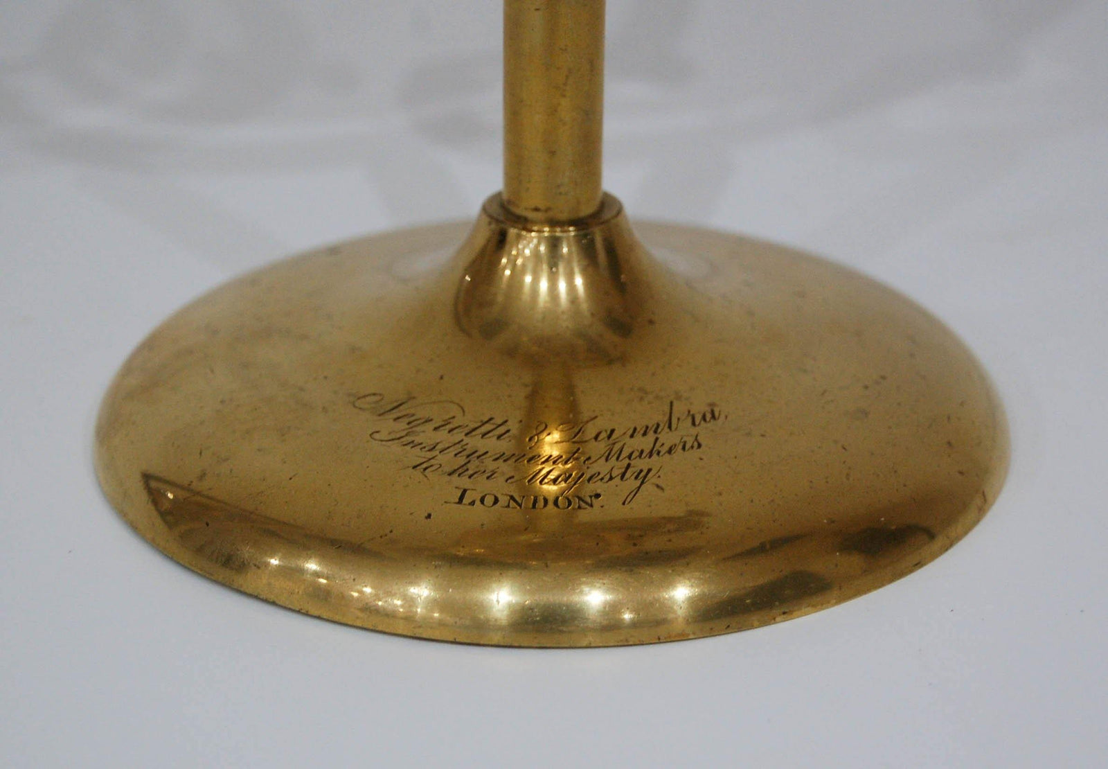Early Victorian Demonstration Gyroscope on Stand by Negretti