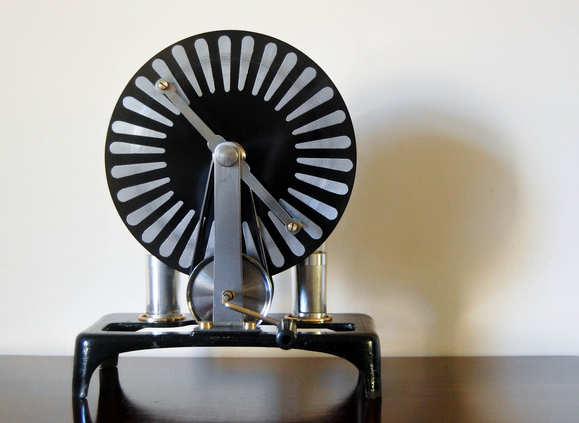 Edwardian Period Wimshurst Influence Machine or Electrostatic Generator ...