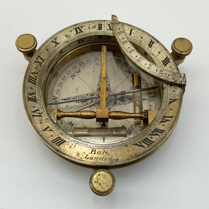 Georgian Universal Equinoctial Sundial by Robert Brettell Bate London