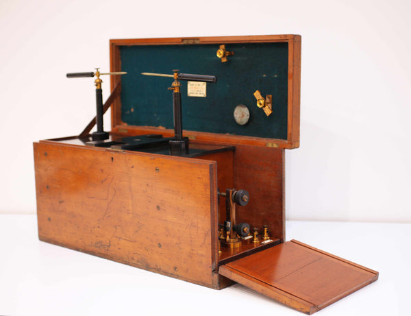 Edwardian Portable Heavy Discharge X-Ray Coil by Harry W Cox & Co Ltd London