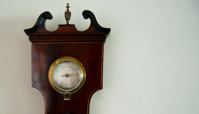 William IV Period Five Dial Mahogany Wheel Barometer by Joseph Cetti & Co of Holborn, London