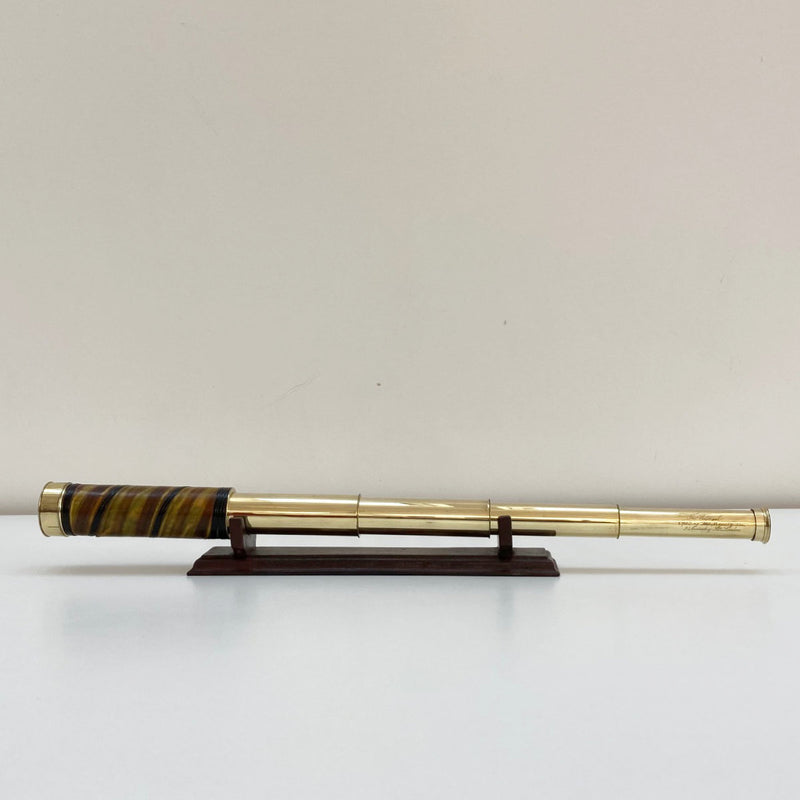 William IV Four Draw Telescope with Baleen Covered Barrel by Thomas Rubergall London