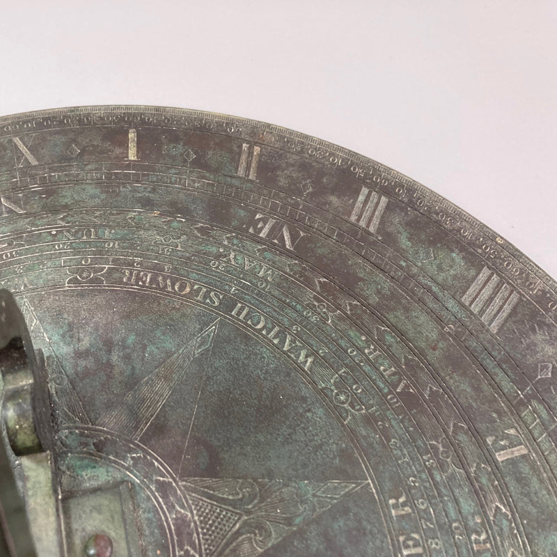 Very Large Early Nineteenth Century Sun Dial by Adie & Son Edinburgh