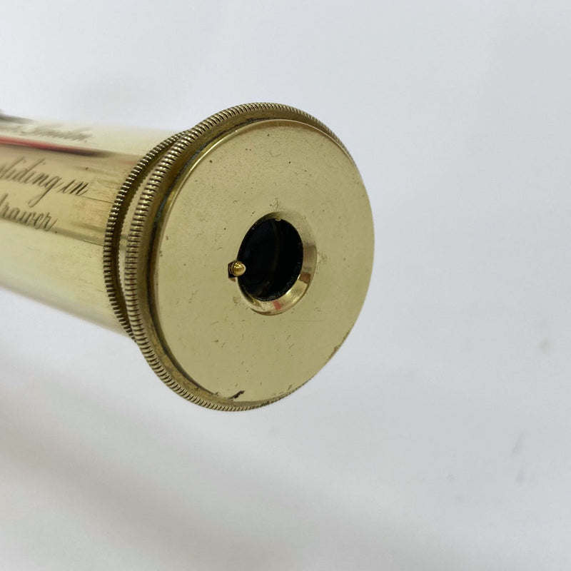 Royal Navy Seven Draw Telescope by Robert Bate of Poultry London
