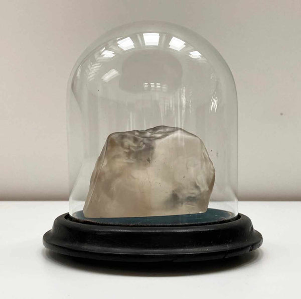 Edwardian Glass Replica of the Uncut Cullinan Diamond - James R Gregory