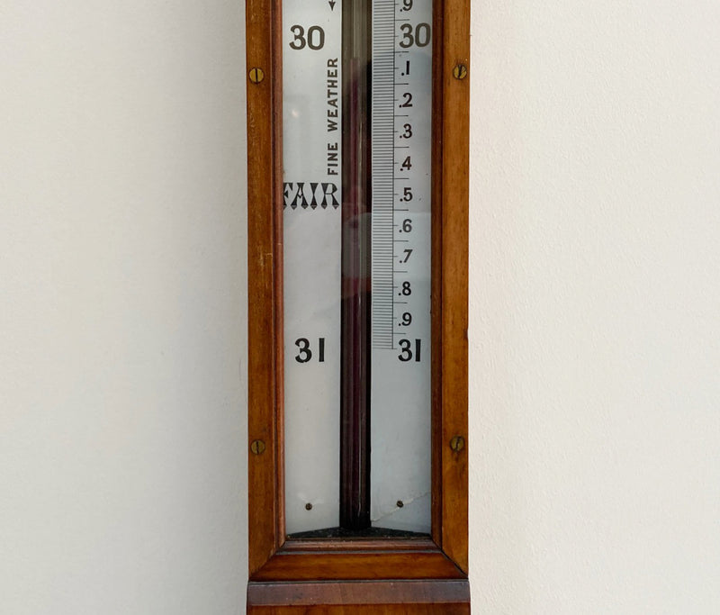 Victorian Long Range Glycerine Barometer by Negretti & Zambra London