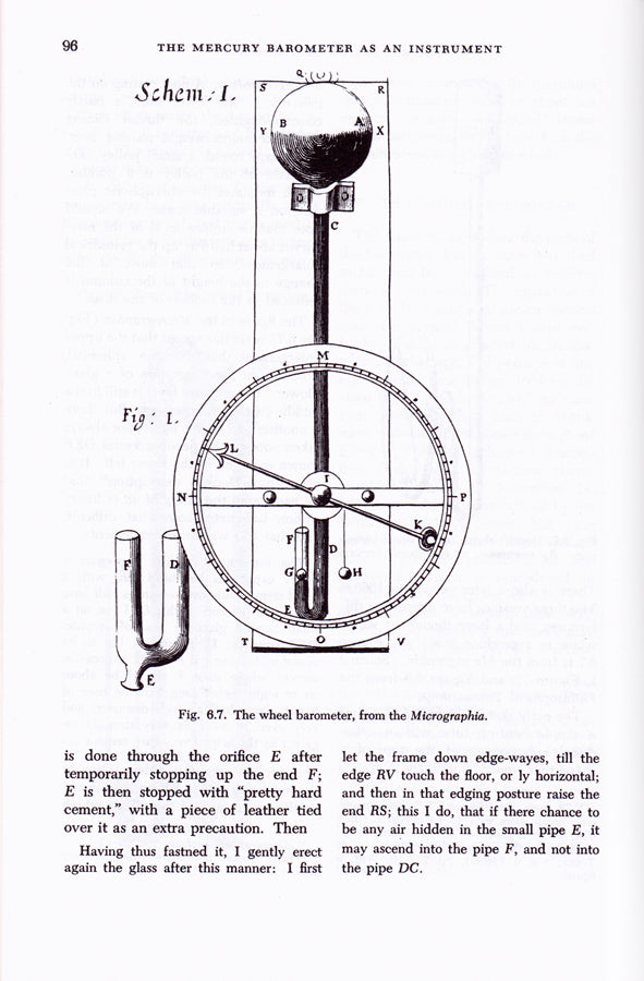 The History of the Barometer - W. E. Knowles Middleton