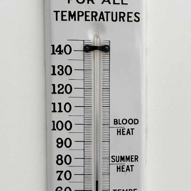 Large Stephens Ink Enamelled Advertising Wall Thermometer – Jason ...