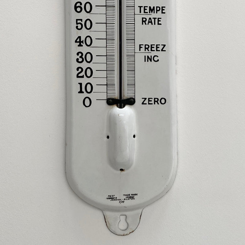 Large Stephens Ink Enamelled Advertising Wall Thermometer – Jason ...