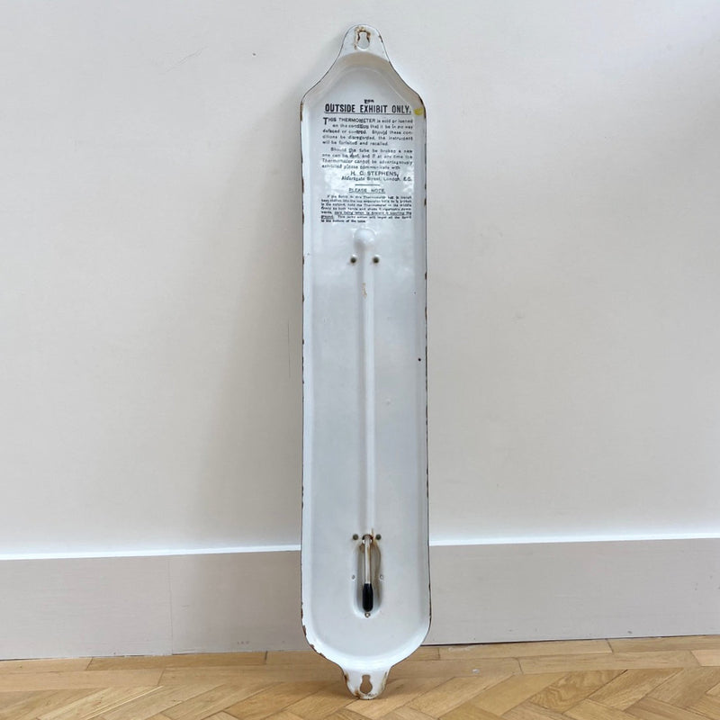 Large Stephens Ink Enamelled Advertising Wall Thermometer – Jason ...