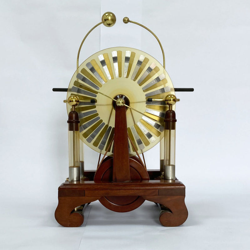 Very Large Late Victorian Wimshurst Machine with Four Leyden Jars ...