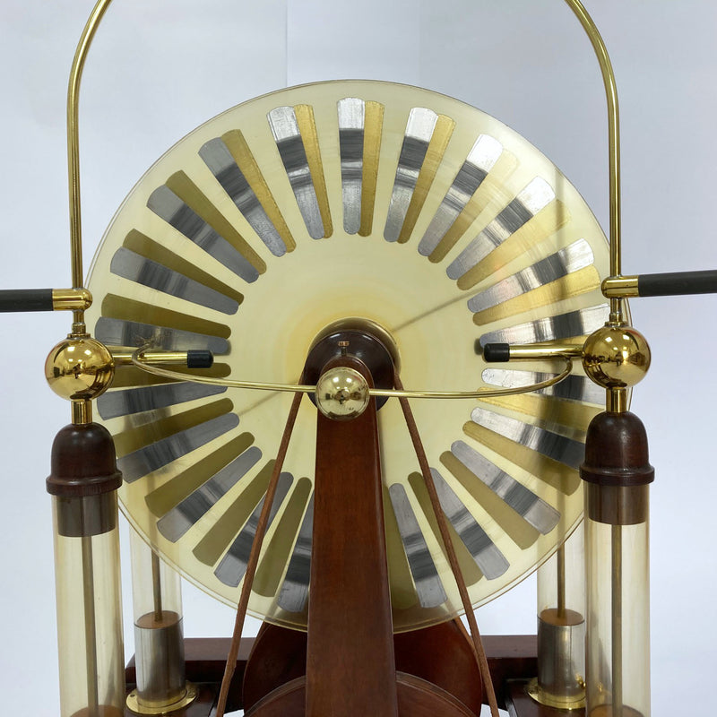 Very Large Late Victorian Wimshurst Machine with Four Leyden Jars ...