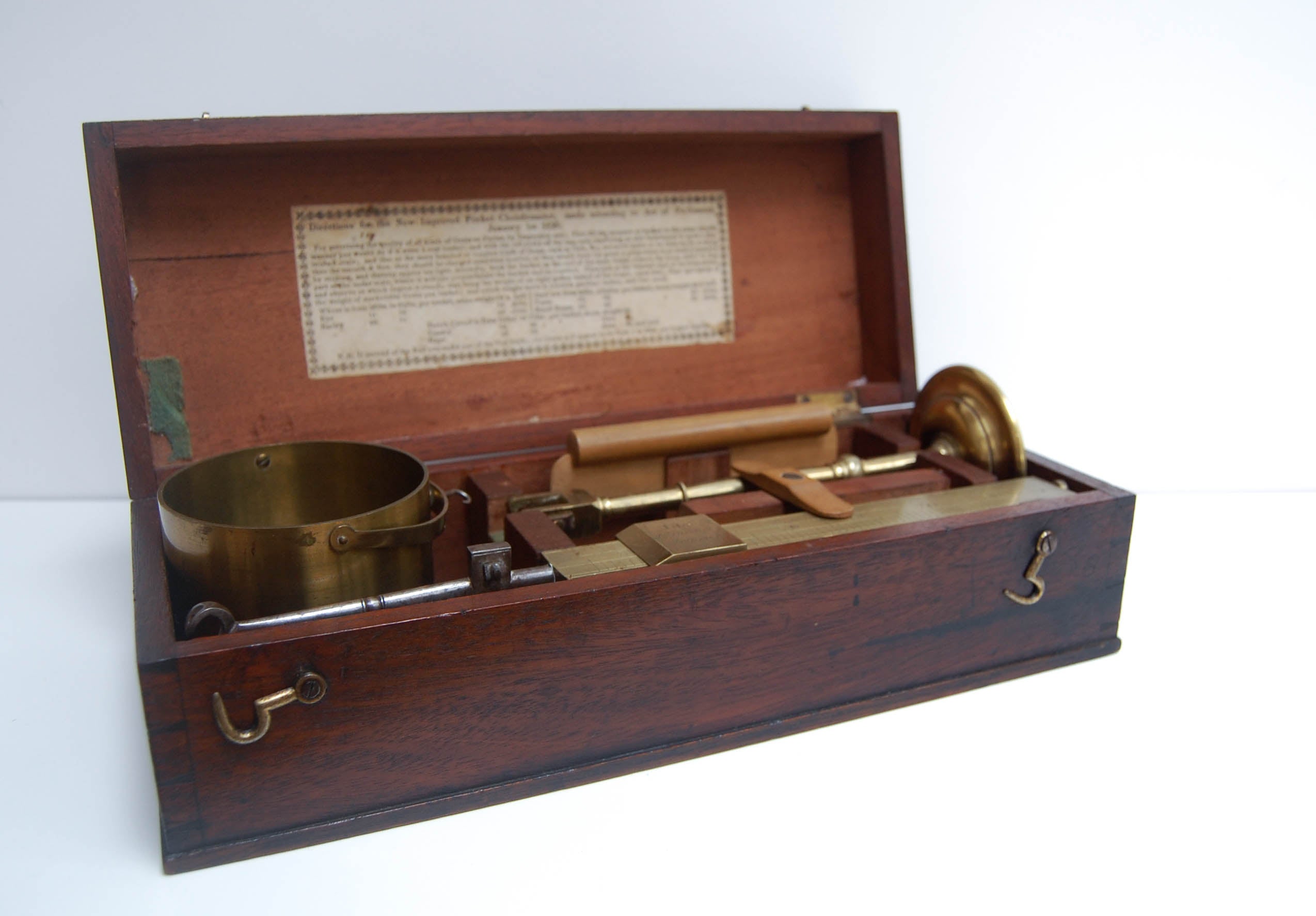 Large Early Nineteenth Century Chondormeter or Grain Scale by Robert ...