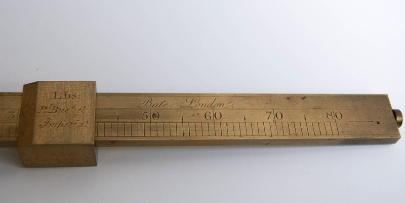 Large Early Nineteenth Century Chondormeter or Grain Scale by Robert Brettell Bate of London