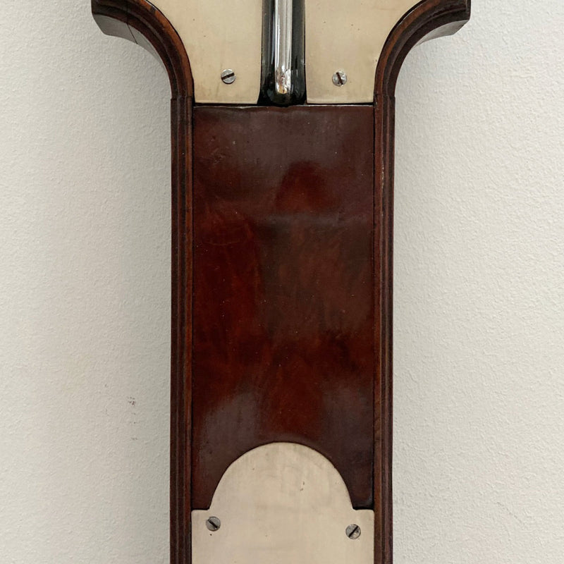 Eighteenth Century Mahogany Stick Barometer by Charles Lincoln of London