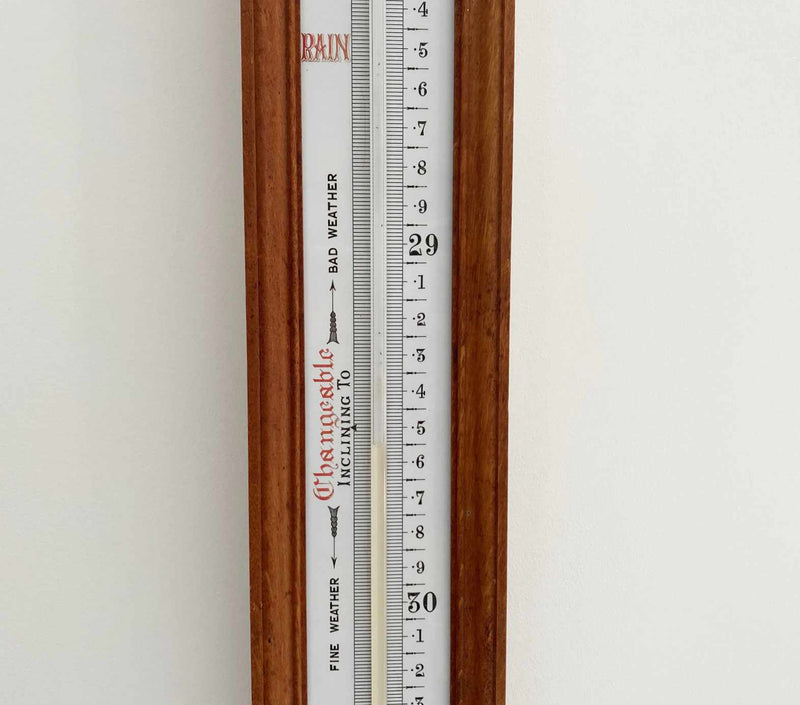 Late Victorian Long Range Glycerine Barometer by Negretti & Zambra of London